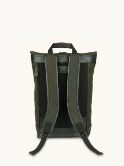 Apatchy Sac à dos A patchy The Cavendish en toile cirée et cuir Online