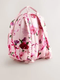 Baker by Ted Baker Sac à dos pour fille rose à imprimé floral avec nœud New