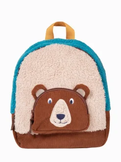 Frugi Sac à dos en polaire Personnage marron Discount