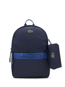 Lacoste Sac à dos avec trousse à crayons Outlet