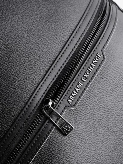 Armani Exchange Sac à dos noir avec logo