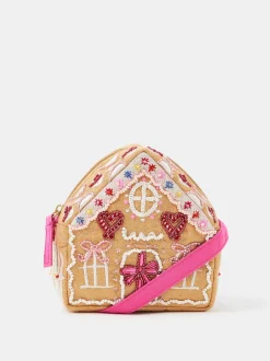 Angels By Accessorize Sac maison en pain d’épices avec ornements pour filles New