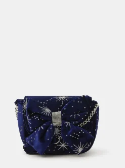 Angels By Accessorize Sac Starburst en velours fille Sale