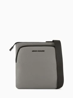 Armani Exchange Sac bandoulière plat marron Hot