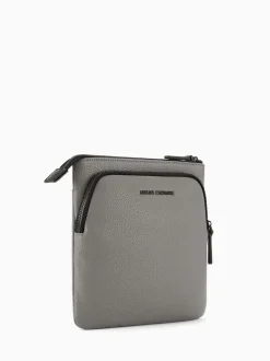 Armani Exchange Sac bandoulière plat marron Hot