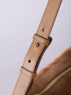 Lakeland Leather Sac hobo Buttermere en daim New