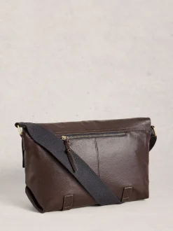 White Stuff Sac messager en cuir Connor