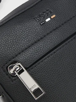 BOSS Sac zippé à logo Ray Outlet