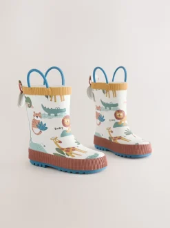 Next - Bottes de pluie à poignée Safari neutre Sale