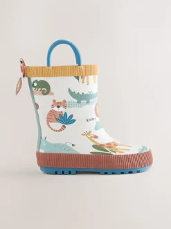 Next - Bottes de pluie à poignée Safari neutre Sale