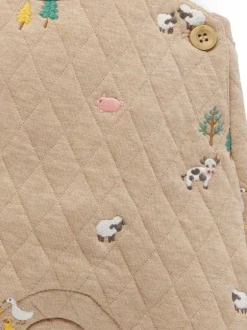 Purebaby Salopette brodée matelassée Online