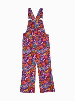 Frugi Salopette Frida violette évasée
