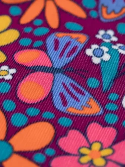 Frugi Salopette violette imprimée Elspeth Clearance