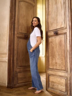 Seraphine Salopettes de grossesse à jambe large Hot