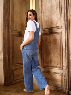 Seraphine Salopettes de grossesse à jambe large Hot