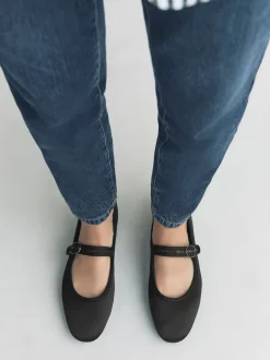 Next Satin noir - Chaussures Mary Jane à boucle à bout rond Forever Comfort Outlet