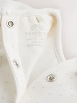 Next Sauge Vert brodée - Body à Manches longues et salopette en Velours côtelé Ensemble Bébé 2 Pieces (0mois-3ans) Clearance