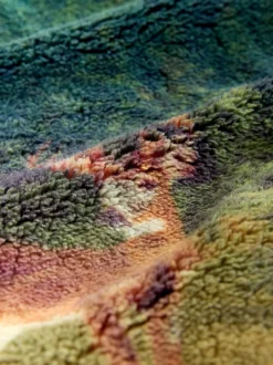 Next Scène Woodland verte - Haut en polaire imprimée en peau de mouton Best