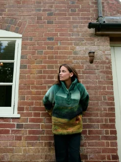 Next Scène Woodland verte - Haut en polaire imprimée en peau de mouton Best