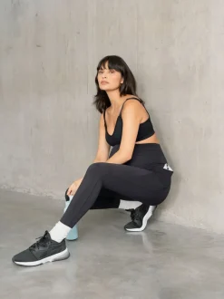 Seraphine Black Bump & Back Support Maternité Leggings noirs Online