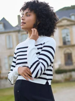 Seraphine Robe haut en maille Grossesse et Allaitement Sale