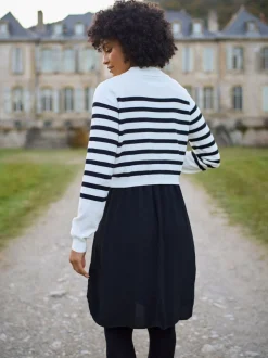 Seraphine Robe haut en maille Grossesse et Allaitement Sale