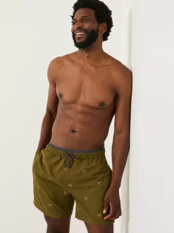 Fat Face Short de bain FatFace brodé étoile de mer Outlet