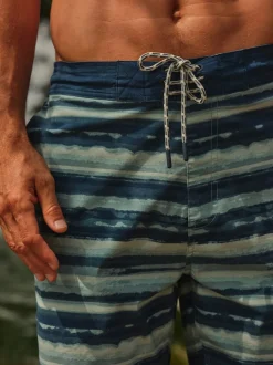 Fat Face Short de bain FatFace rayé Sale