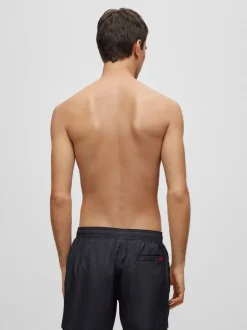 HUGO Short de bain Label doublé