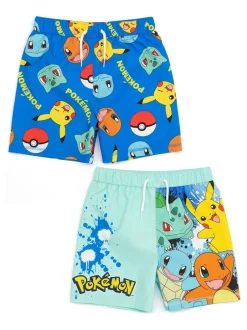 Vanilla Underground Short de bain Pokemon Garçons 2 Pack Hot