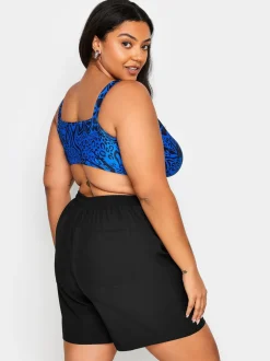 Yours Curve Short de bain à cordon de serrage Best