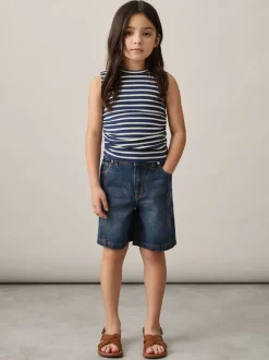Reiss Short en jean Petra longueur genou Online