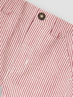 Jojo Maman Bébé Short en seersucker rayé