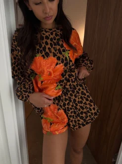 Never Fully Dressed Short Poppy Hot