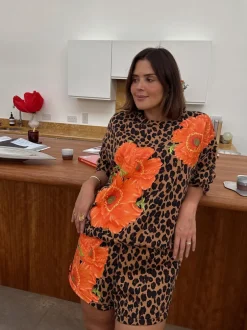 Never Fully Dressed Short Poppy Hot