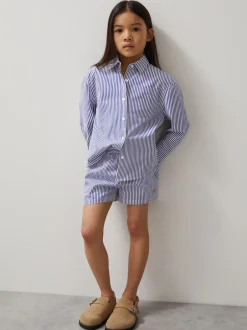 Reiss Short rayé en coton Lella McLaren F1 Team Clearance