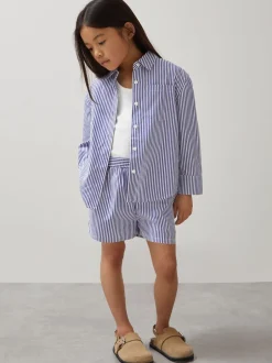 Reiss Short rayé en coton Lella McLaren F1 Team Clearance