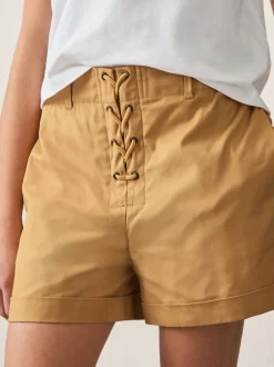 Reiss Short Clement en coton à lacets Hot