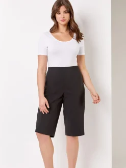 Roman Short stretch longueur genoux Hot