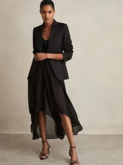 Reiss Short taille haute à superposition transparente Lucie Clearance