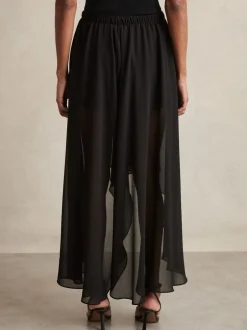 Reiss Short taille haute à superposition transparente Lucie Clearance