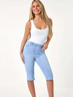 Roman Shorts pusher stretch longueur genou Best