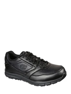 Skechers Mens Relaxed Fit Work Trainers Hot