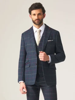 Skopes Doyle Tweed Wool Blend Coupe sur mesure Suit Gilet Clearance