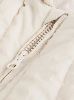 Next Slogan écru Little One Back - Combinaison de bébé matelassée en nylon Outlet