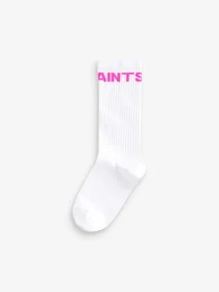 smALLSAINTS Filles Logo Chaussettes 3 Lot Hot