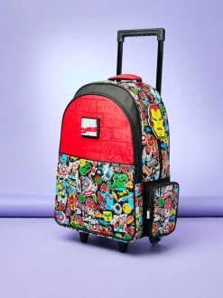 Smiggle sac à dos Marvel Trolley avec roues légères Best