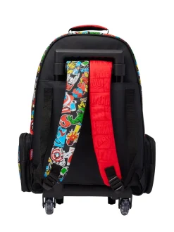 Smiggle sac à dos Marvel Trolley avec roues légères Best