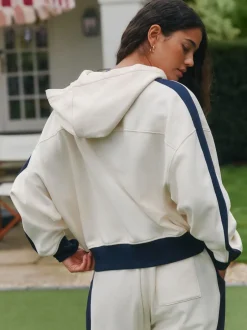 self. soi-même. Haut en polaire à col zippé Discount