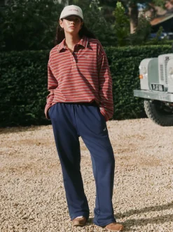 self. soi-même. Pantalon de jogging coupe large Discount